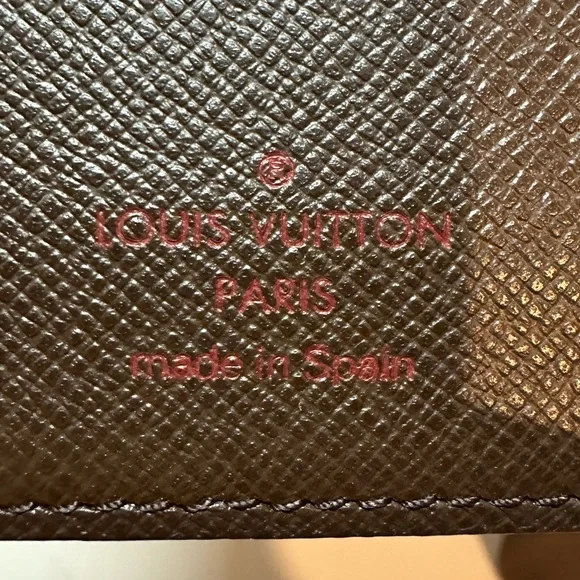 Louis Vuitton Damier Ebene Long Bifold Check Wallet - Picture 4 of 6